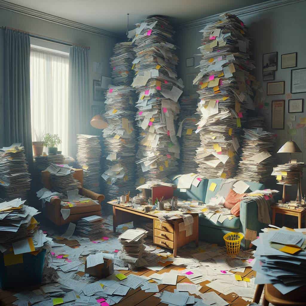 The Great Paper Purge: A Journey chaos