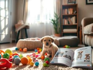 Adopting a puppy