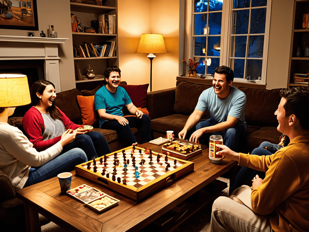 Gathering 'Round Board Games Bring Joy