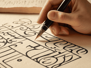 a guide to basic calligraphy