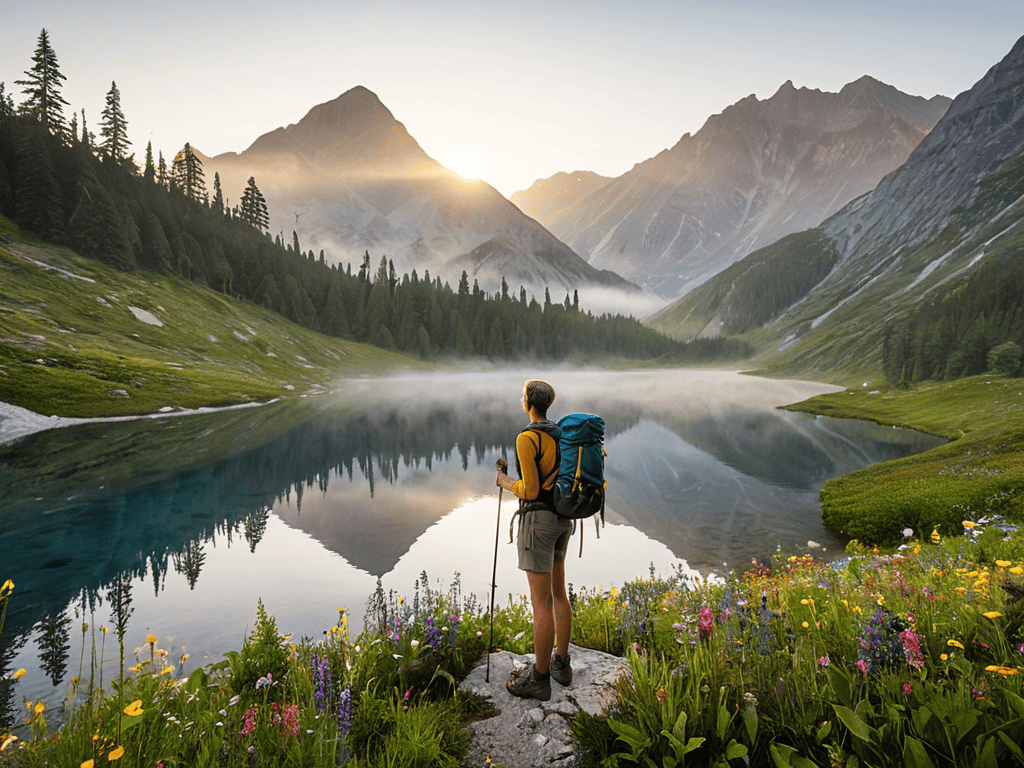 Backpacking Bliss Found outdoors