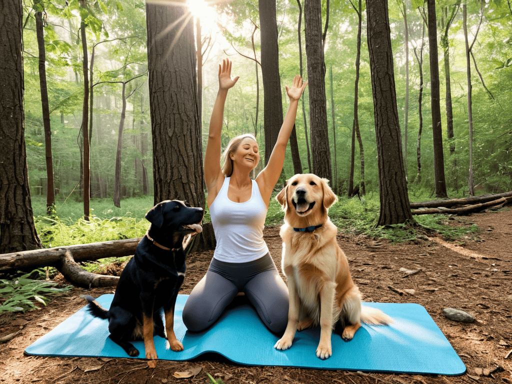 Harmonizing Fitness and Nature outdoors