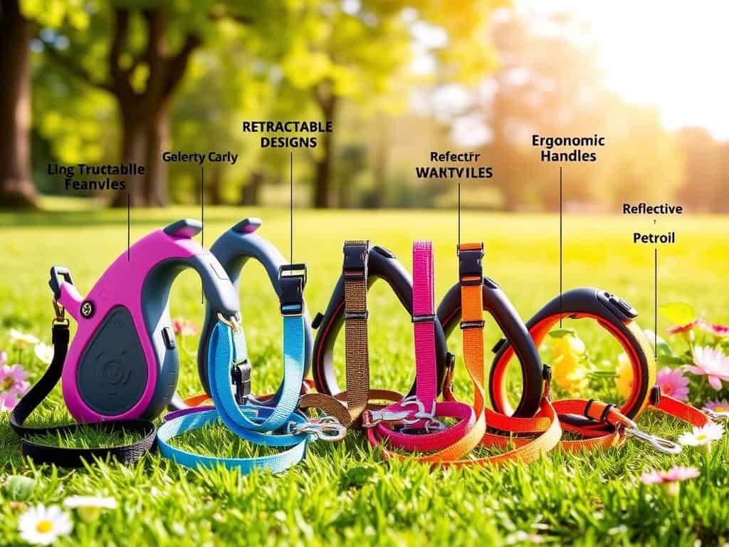 Pet leash innovations