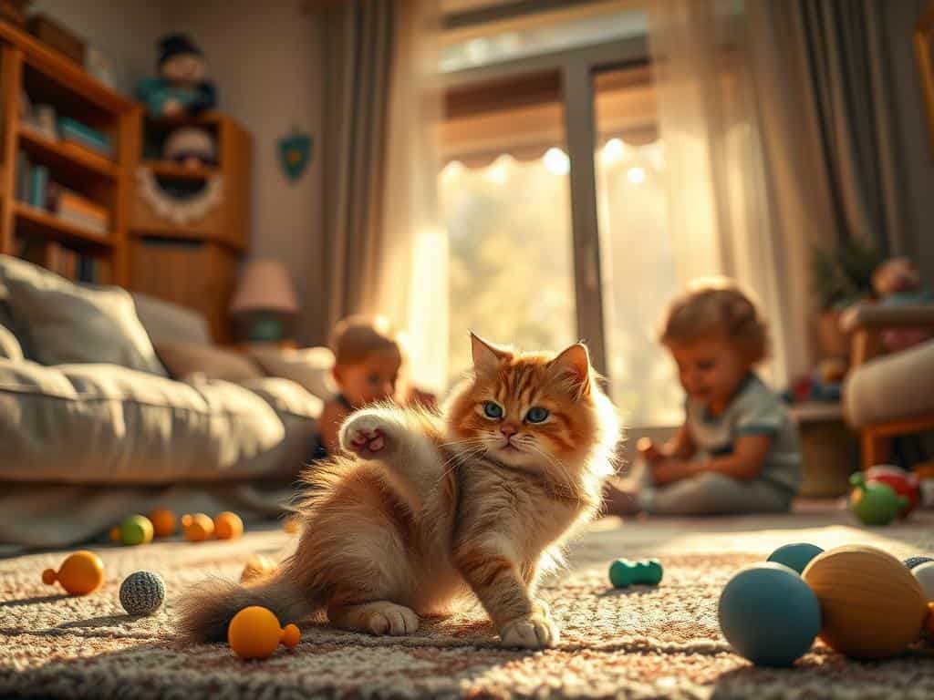 Family-friendly cats