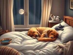 Nighttime pet routines