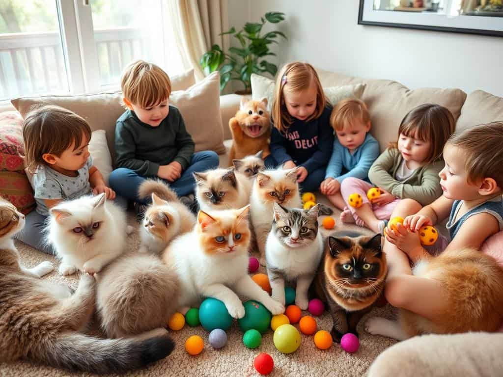 gentle felines