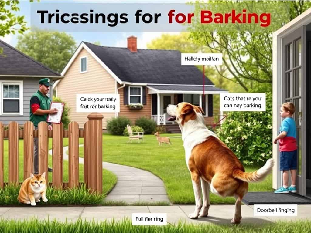Dog barking triggers
