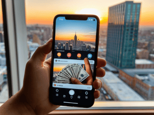 Influencer Whitelisting Ads Concept