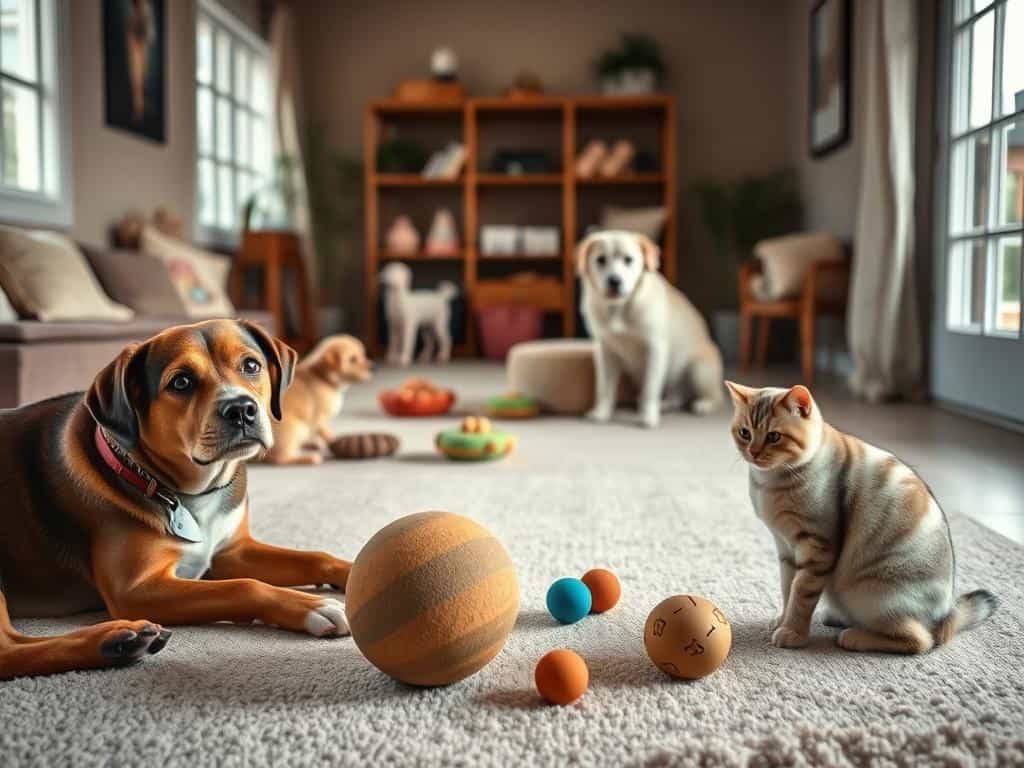 Fearful pets training and enrichment activities