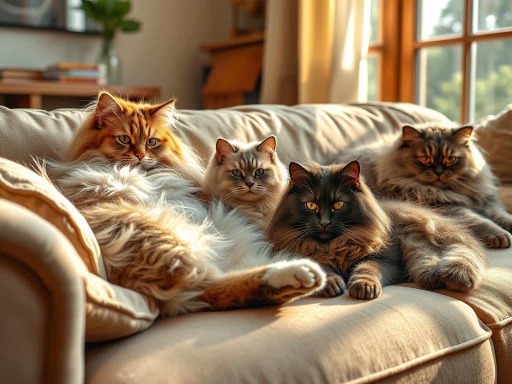 Maine Coons and other large cat breeds