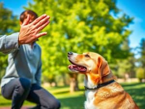 Pet hand signals