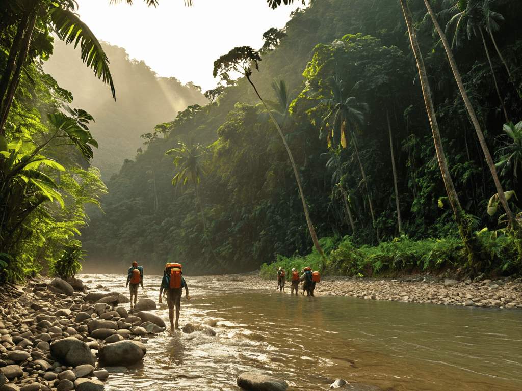 Crossing the Darien Gap on foot