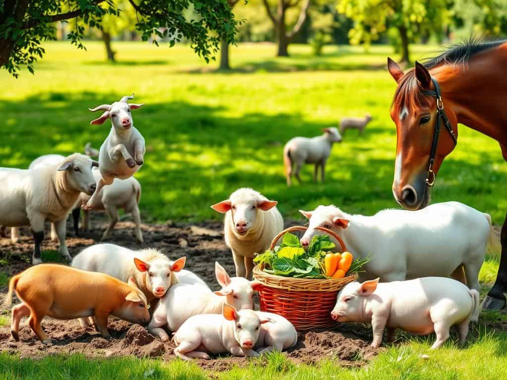 joy of adopting farm pets