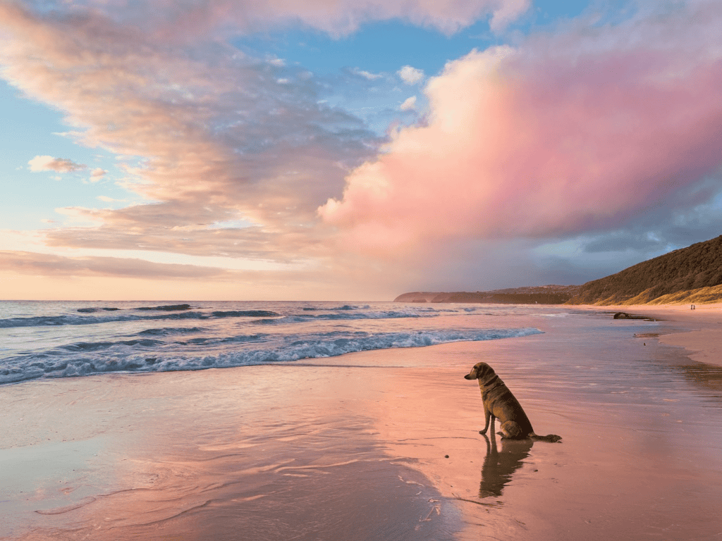 Oceanic Wellness Getaways beach sunset scene