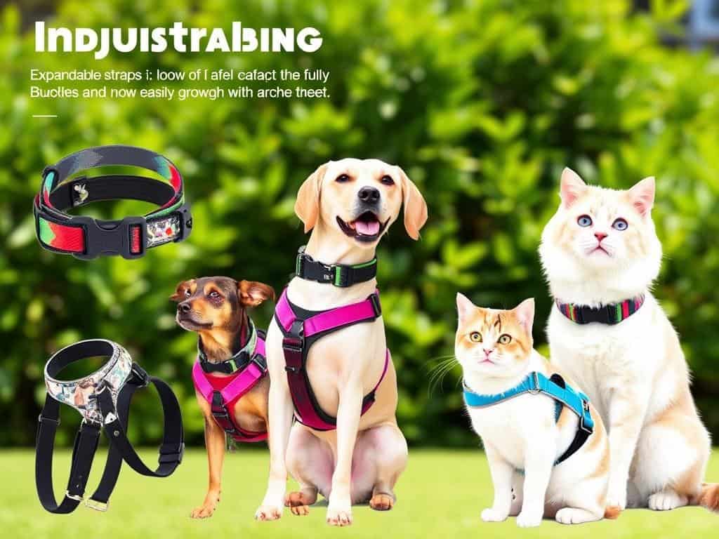 Adjustable pet gear