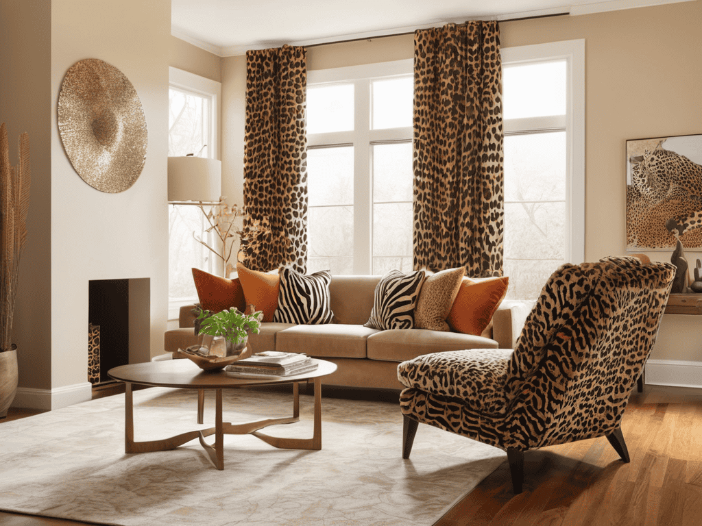 Animal Print Accents in Interior Design