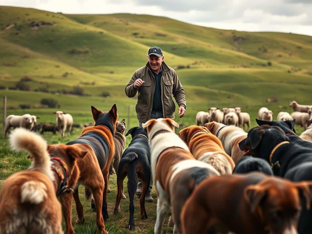 Herding dog training
