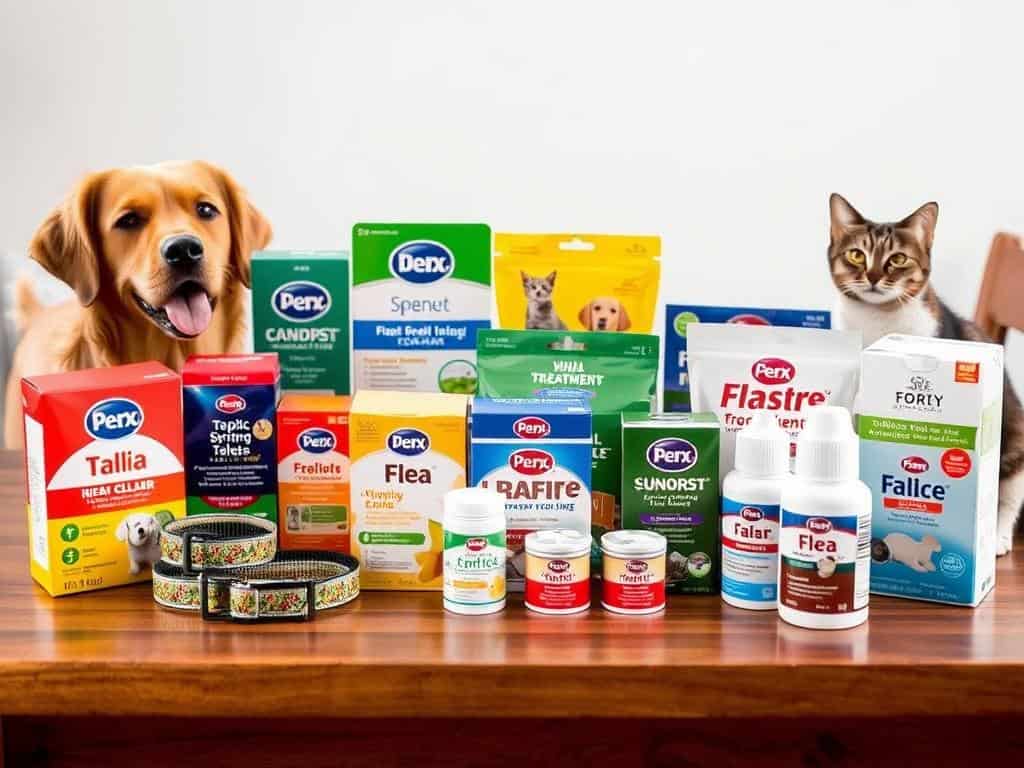 Pet flea treatments