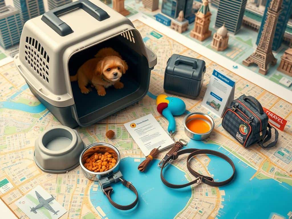 pet needs during travel preparations