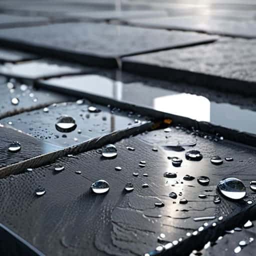 Nanocoated self-cleaning facades on modern buildings.