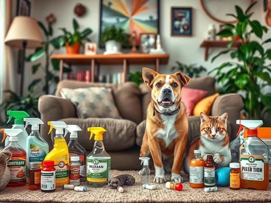 toxic products around pets