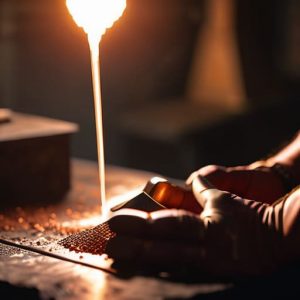 Shaping the Sheet: Chasing and Repoussé Pitch Tempering