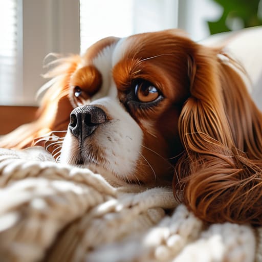 The Sophisticated Cavalier King Charles Spaniel.