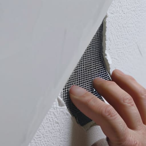 A No-nonsense Guide to Repairing Drywall Holes Without the Hype 3 The Gentle Art of Drywall Mesh Tape Application