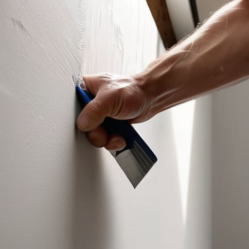 A No-nonsense Guide to Repairing Drywall Holes Without the Hype 4 Smoothing Out the Rough Edges in drywall.